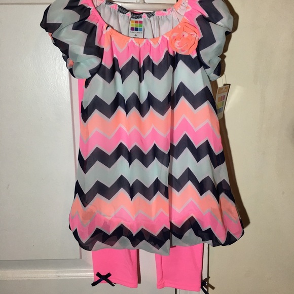 Healthtex Toddler Bubble Top and Legging Set